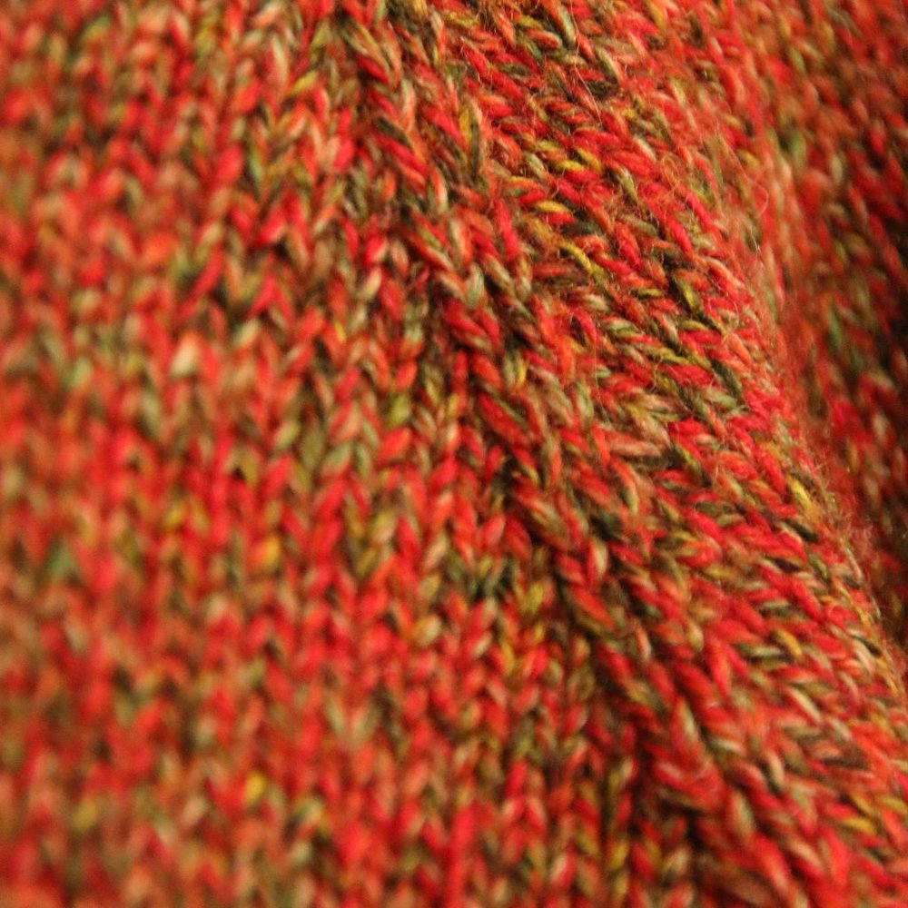 Colorful Red Cardigan (read below) - Picture 3 of 4